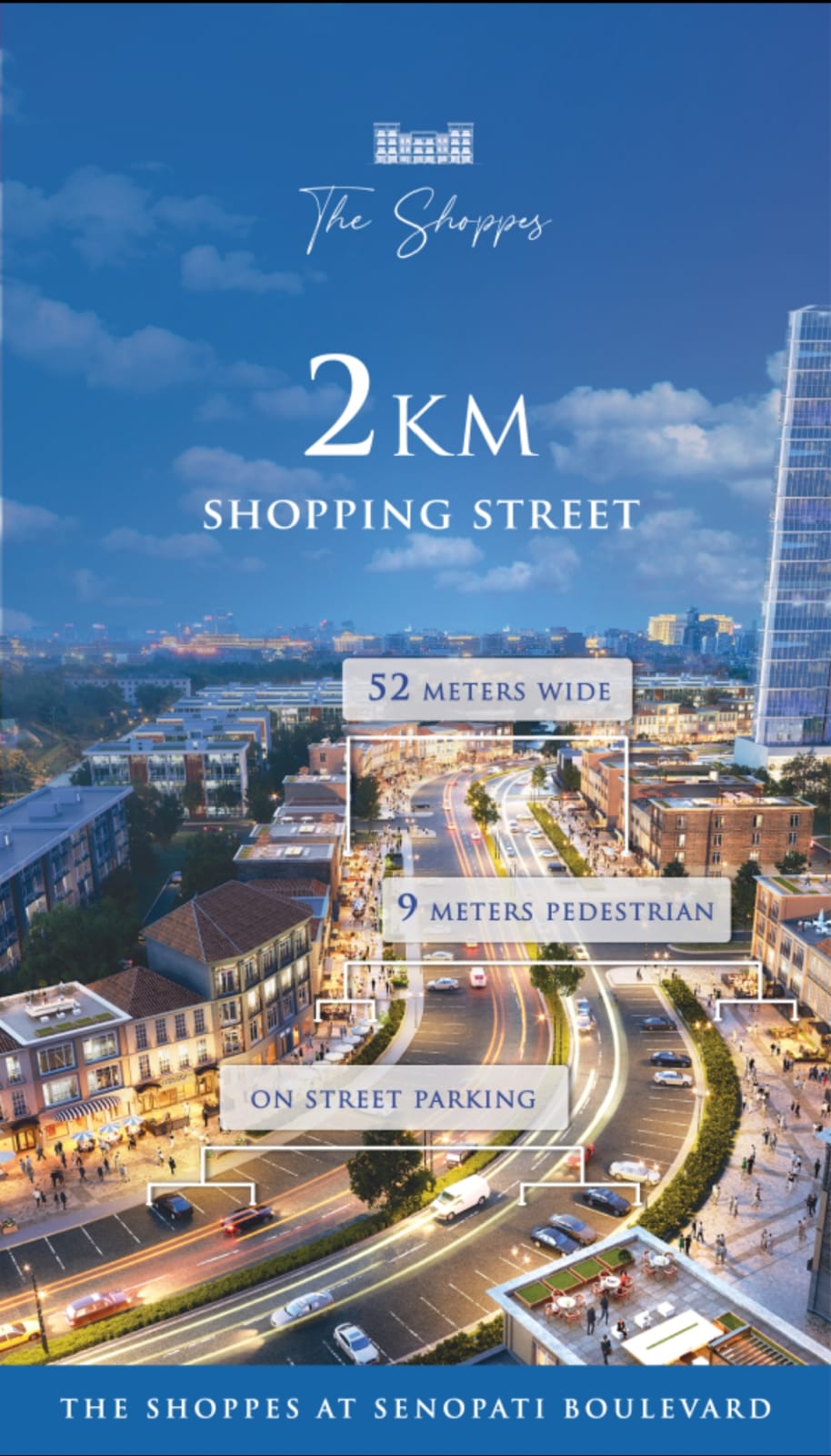 The Shoppes - Ruang Ritel view